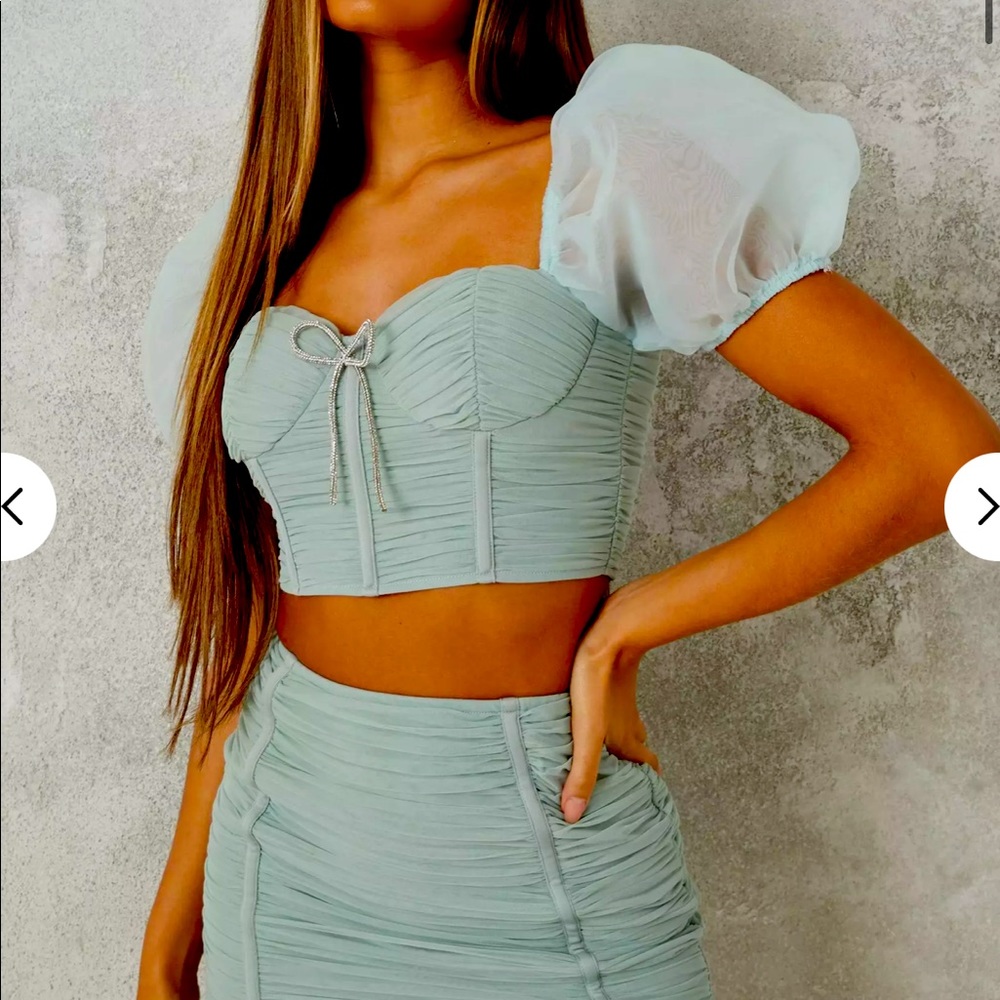 Missguided milk maids top